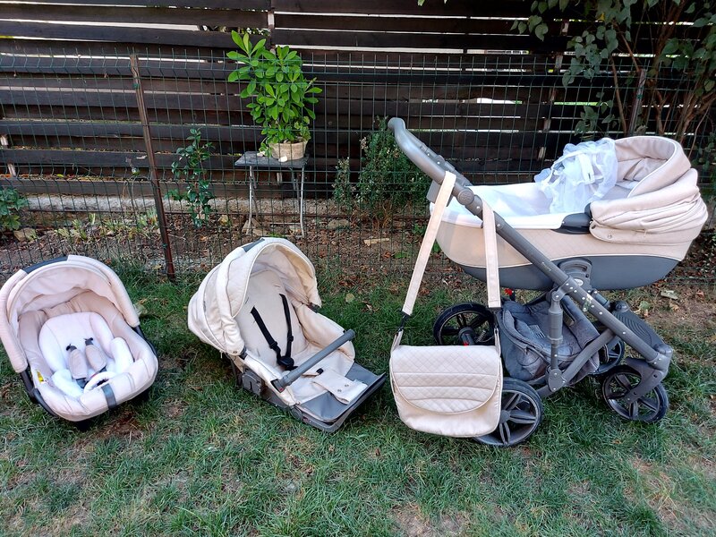 Vand carucior copii Adamex 3 in 1.